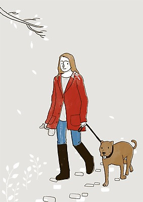 PSD 동물 우먼라이프 라이프스타일 여자 반려견 라인일러스트 일러스트 나뭇잎 한명 사람 20대 성인 취미 야외 라이프 산책 나뭇가지 풀 개 강아지 여자만 여자한명만 성인여자만 청년만 청년여자만 성인한명만 청년여자한명만 성인여자한명만 성인만 국내일러스트 나무 식물 1 잎 포유류 휴식 청년 생활 반려동물 파일형식