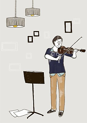 PSD 라이프스타일 남자 악기 맨라이프 액자 연주 라인일러스트 일러스트 현악기 전등 조명 실내 한명 사람 20대 성인 취미 라이프 보면대 연습 바이올린 악보 활 남자만 남자한명만 성인남자만 청년만 청년남자만 청년남자한명만 성인한명만 성인남자한명만 성인만 국내일러스트 1 음악 청년 내부 생활 파일형식