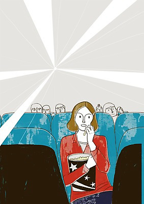 PSD 우먼라이프 라이프스타일 여자 의자 라인일러스트 일러스트 실내 한명 사람 20대 성인 취미 라이프 영화관 극장 영화 팝콘 상영관 영화감상 여자만 여자한명만 성인여자만 청년만 청년여자만 성인한명만 청년여자한명만 성인여자한명만 성인만 국내일러스트 1 가구 문화예술 청년 내부 생활 감상 파일형식