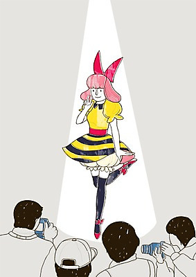 PSD 모델 라이프스타일 여자 남자 포즈 라인일러스트 일러스트 조명 사람 여러명 취미 라이프 분장 카메라 사진촬영 무대 기념사진 코스프레 국내일러스트 다수 생활 전자제품 촬영 파일형식