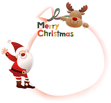 EPS 계절 기념일 종교 백그라운드 크리스마스 일러스트 크리스마스카드 프레임 틀 산타클로스 공백 루돌프 보따리 산타캐릭터 원형프레임 국내일러스트 일러캐릭터 캐릭터 사슴 카드_감사 이벤트 원형 파일형식 벡터