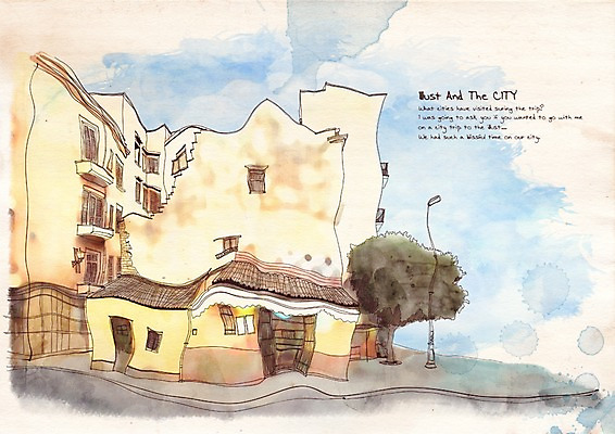 PSD 나무 식물 구름 건축물 공공시설 현대건축 백그라운드 가로등 라인일러스트 일러스트 하늘 수채화 주택 풍경 사람없음 야외 건물 마을 상점 도시 그림 기하학 연립주택 상업시설 국내일러스트 자연요소 건축 무늬 시설 상업 파일형식