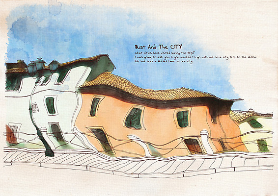 PSD 구름 공공시설 현대건축 백그라운드 가로등 라인일러스트 일러스트 하늘 수채화 주택 풍경 사람없음 야외 건물 기찻길 도시 그림 기하학 연립주택 국내일러스트 자연요소 건축물 건축 무늬 시설 파일형식