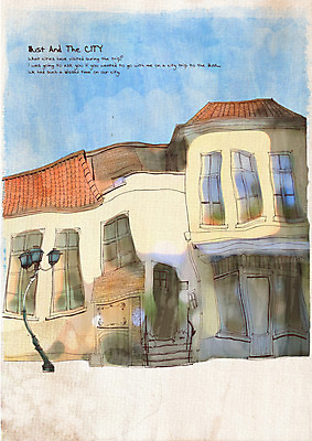 PSD 구름 공공시설 현대건축 백그라운드 가로등 라인일러스트 일러스트 창문 하늘 수채화 주택 풍경 사람없음 야외 건물 도시 그림 기하학 국내일러스트 자연요소 건축물 건축 무늬 시설 파일형식