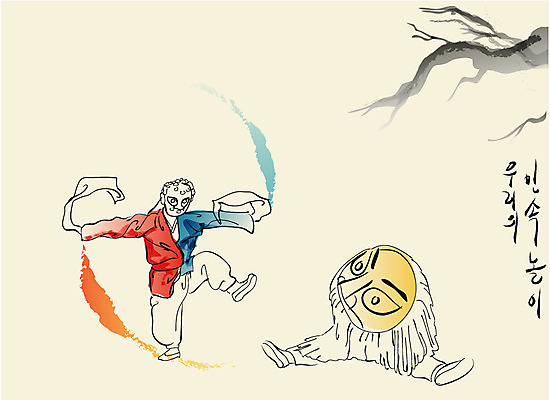 EPS 나무 한국문화 한국전통 남자 백그라운드 일러스트 놀이 한국 사람 두명 가로 전통놀이 공연 전통의상 한복 전통공연 동양화 탈춤 전통무용 탈 산대놀이 민속무용 한삼 남자만 국내일러스트 식물 동양문화 전통 아시아 가면 미술 이벤트 춤 파일형식 벡터