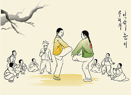 EPS 나무 한국문화 한국전통 여자 남자 어린이 백그라운드 일러스트 청소년 놀이 사람 소녀 경기 소년 여러명 야외 가로 전통놀이 심판 군중 전통의상 한복 동양화 댕기머리 닭싸움 십대만 국내일러스트 식물 동양문화 전통 헤어스타일 스포츠 다수 한국 미술 싸움 파일형식 벡터