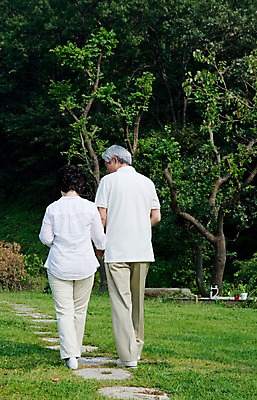 포토 JPG 주간 전신 나무 식물 부부 커플 여자 할아버지 노년 남자 할머니 사람 동양인 잔디 야외 두명 뒷모습 실버라이프 걷기 노부부 산책 한국인 실버 숲 노인만 국내포토 자연요소 라이프스타일 뷰포인트 관계 모션 휴식 인종 성인 성인만 파일형식