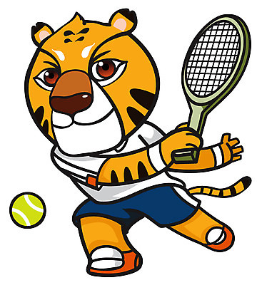 EPS 동물 직업 척추동물 캐릭터 한마리 육지동물 스포츠 동물캐릭터 포즈 올림픽 일러스트 홍보캐릭터 포유류 하계올림픽 운동선수 사람없음 레포츠 운동 갈색 구기 테니스 라켓 테니스라켓 호랑이 테니스공 스포츠캐릭터 호랑이캐릭터 2010년 경인년 테니스선수 손목보호대 일러캐릭터 1 스포츠용품 컬러 공 레저 건강 테니스용품 연도 파일형식 벡터