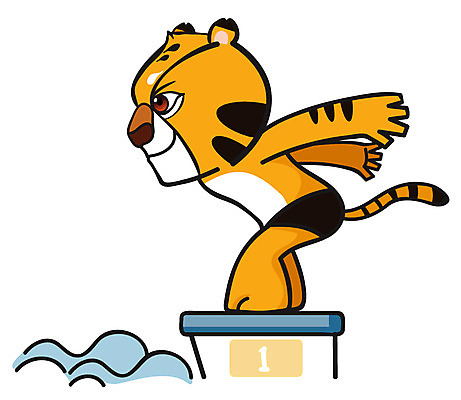 EPS 동물 직업 척추동물 캐릭터 한마리 육지동물 수영복 스포츠 동물캐릭터 포즈 올림픽 일러스트 홍보캐릭터 포유류 하계올림픽 운동선수 사람없음 물 레포츠 운동 갈색 수영 호랑이 하계스포츠 준비 출발 스포츠캐릭터 호랑이캐릭터 수영선수 2010년 경인년 스타트대 일러캐릭터 자연요소 1 옷 컬러 컨셉 레저 건강 수상스포츠 연도 수영용품 파일형식 벡터