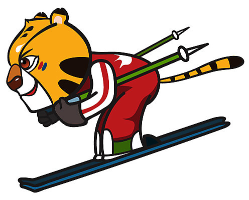 EPS 동물 직업 척추동물 캐릭터 한마리 육지동물 계절 스포츠 동물캐릭터 겨울 일러스트 홍보캐릭터 포유류 스키 운동선수 경기 사람없음 레포츠 운동 갈색 점프 호랑이 스키복 스포츠캐릭터 호랑이캐릭터 스키선수 2010년 경인년 폴 활강 일러캐릭터 1 옷 컬러 모션 레저 겨울스포츠 건강 연도 스키용품 파일형식 벡터