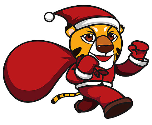 EPS 동물 직업 척추동물 캐릭터 모자 한마리 육지동물 계절 기념일 동물캐릭터 장갑 크리스마스 겨울 일러스트 포유류 애니멀프린트 선물 손짓 이벤트 사람없음 분장 산타클로스 갈색 주먹 호랑이 주머니 산타캐릭터 크리스마스캐릭터 호랑이캐릭터 2010년 경인년 변장 일러캐릭터 1 잡화 컬러 모션 연도 파일형식 벡터