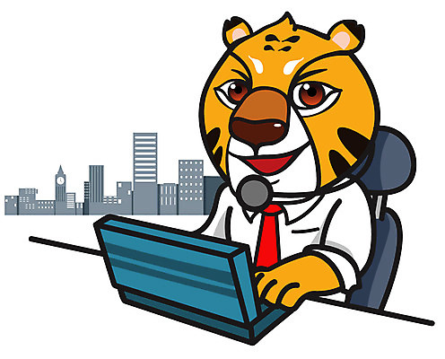 EPS 동물 직업 척추동물 캐릭터 한마리 육지동물 동물캐릭터 의자 일러스트 비즈니스 포유류 애니멀프린트 대화 풍경 빌딩 사람없음 건물 노트북 사무실 헤드폰 헤드셋 도시 호랑이 상담원 책상 마이크 상담 호랑이캐릭터 텔레마케팅 2010년 경인년 통화 일러캐릭터 1 건축물 음향기기 가구 모션 말하기 전자제품 사무원 서비스업 연도 파일형식 벡터