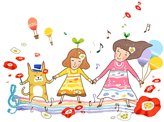 EPS 동물 모자 여자 꽃잎 꽃 어린이 음악 음표 일러스트 희망프로젝트 사랑 사람 소녀 두명 가로 새싹 고양이 희망 기구 열기구 메시지 높은음자리표 사회이슈 오선지 풍선 여자만 어린이만 소녀만 국내일러스트 식물 기호 잡화 감정 컨셉 포유류 항공교통 문화예술 반려동물 악보 오선 파일형식 벡터