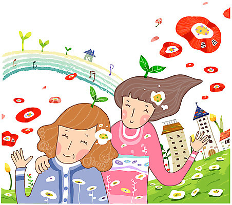 EPS 여자 꽃잎 꽃 할머니 무지개 꽃밭 음표 일러스트 창문 주택 희망프로젝트 사랑 사람 잔디 초원 두명 건물 가로 새싹 희망 인사 메시지 사회이슈 언덕 여자만 성인여자만 노인만 성인만 노인여자만 국내일러스트 자연요소 식물 건축물 기호 노년 감정 음악 컨셉 예절 파일형식 벡터