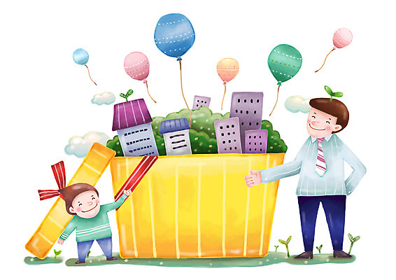 PSD 구름 남자 리본 어린이 일러스트 새출발 선물 사람 소년 두명 건물 가로 선물상자 상자 새싹 희망 하트 숲 시작 풍선 남자만 어린이만 소년만 국내일러스트 자연요소 모양 식물 건축물 감정 새로움 출발 파일형식