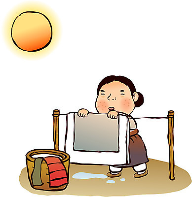 EPS 계절 여자 40대 중년 50대 일러스트 한명 사람 성인 야외 태양 바구니 이불 가을 빨래 빨랫줄 전통의상 한복 양동이 절기 빨랫감 처서 여자만 여자한명만 성인여자만 성인한명만 성인여자한명만 중년만 중년여자만 중년여자한명만 성인만 국내일러스트 자연요소 1 한국전통 전통 줄 가사 침구 파일형식 벡터