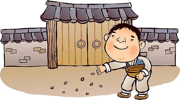 EPS 전통 계절 남자 겨울 일러스트 청소년 콩 기와 한명 사람 소년 야외 10대 담장 바구니 문 전통의상 한복 뿌리기 절기 대문 대한 남자만 남자한명만 십대만 십대남자만 십대남자한명만 기와담장 국내일러스트 1 한국전통 어린이 모션 곡류 파일형식 벡터