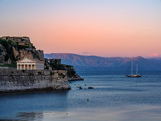 포토 JPG 해외이미지 그리스 타운 옛날 코르푸 해외202008 해외포토 유럽 도시 파일형식