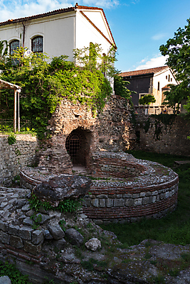 포토 JPG 해외이미지 벽 유적 부분 원형 시스템 남쪽 비잔틴 해외202008 해외포토 도형 전통 방향 제국 파일형식