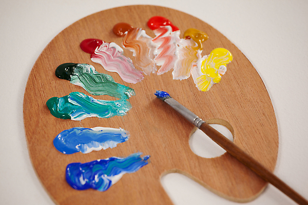 포토 JPG 해외이미지 사람없음 물감 미술도구 붓 팔레트 해외202008 해외포토 오브젝트 파일형식