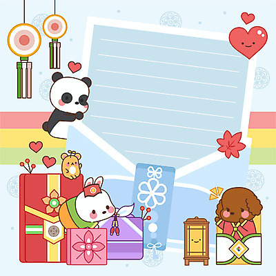 동물 동물캐릭터 일러스트 장신구 전등 프레임 선물 사람없음 추석 귀여움 하트 토끼 메모지 강아지 판다 편지지 보따리 햄스터 프레임일러스트 전통프레임 국내일러스트 일러캐릭터 AI파일 모양 캐릭터 전통 명절 컨셉 곰 포유류 조명 반려동물 사무용품 개 설치류 편지 파일형식 벡터