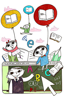 전신 PSD 구름 학생 여자 남자 어린이 일러스트 수업 모바일 여러명 책 초록색 컴퓨터 연필 디지털 교사 마우스 방송 풍선 온라인강의 사회적거리두기 온택트 랜선라이프 국내일러스트 자연요소 직업 라이프스타일 교육 캠페인 컬러 다수 학용품 사람 전자제품 필기구 컴퓨터용품 강의 파일형식 언택트