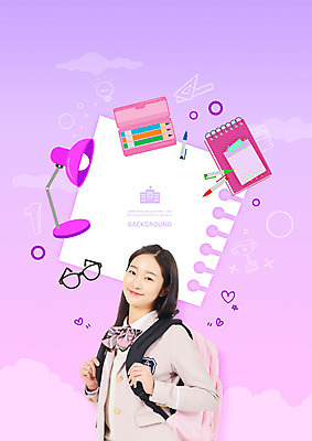 PSD 편집이미지 여자 교육 교복 분홍색 학교 청소년 고등학생 한명 상반신 10대 필기구 수능 한국인 학원 수능특강 에듀 에듀케이션 특강 십대여자한명만 스쿨팩 이미지편집 1 학생 옷 컬러 문구용품 사람 동양인 시험 강의 여자한명만 십대여자만 파일형식