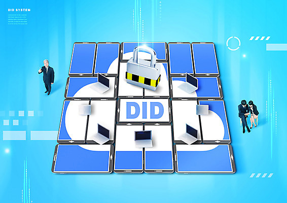 전신 PSD 편집이미지 여자 노년 남자 비즈니스 자물쇠 기술 정보기술 성인 두명 30대 파란색 노트북 스마트폰 한국인 60대 보안 IT산업 DID 이미지편집 산업 컬러 안전 사람 동양인 장년 전자제품 핸드폰 스마트기기 파일형식