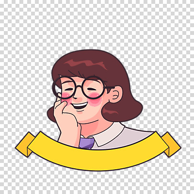 편집 편집이미지 여자 리본 안경 청소년 한명 웃음 누끼 상반신 기쁨 수능 수험생 PNG 여자한명만 편집소스 1 잡화 감정 고등학생 표정 사람 시험 여자만 파일형식
