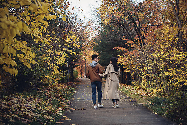 포토 JPG 주간 전신 커플 여자 남자 행복 낙엽 데이트 자연 서울 20대 성인 야외 두명 뒷모습 걷기 팔짱 다정 산책 산책로 한국인 가을 숲 즐거움 성인만 서울숲 국내포토 자연요소 계절 감정 길 뷰포인트 컨셉 잎 관계 모션 휴식 한국 사람 동양인 청년 생태계 파일형식