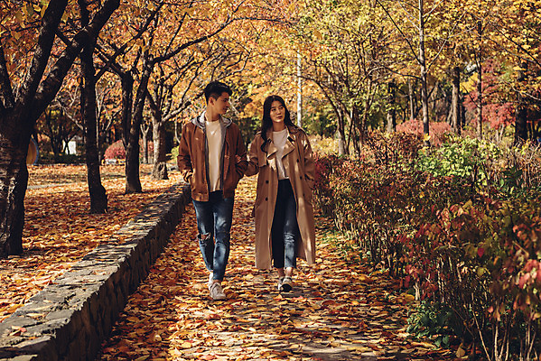포토 JPG 주간 전신 커플 여자 남자 행복 낙엽 데이트 자연 서울 20대 성인 야외 두명 앞모습 걷기 팔짱 다정 산책 한국인 가을 숲 즐거움 성인만 서울숲 국내포토 자연요소 계절 감정 뷰포인트 컨셉 잎 관계 모션 휴식 한국 사람 동양인 청년 생태계 파일형식