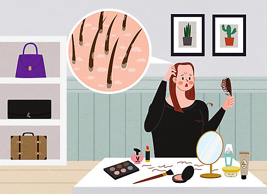 여자 가방 일러스트 한명 상반신 성인 화장품 거울 화장대 헤어관리 탈모 탈모클리닉 성인여자한명만 국내일러스트 AI파일 1 잡화 가구 사람 뷰티 클리닉 증상 여자한명만 성인여자만 파일형식 벡터