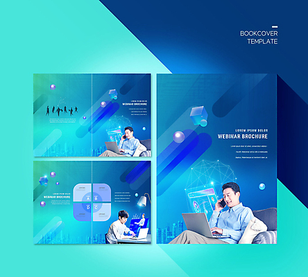 PSD 템플릿 표지디자인 북디자인 출판디자인 표지 남자 ZIP 내지 리플렛 40대 중년 북커버 비즈니스 회의 조명 팜플렛 20대 성인 세명 파란색 노트북 스마트폰 소파 한국인 민트색 세미나 화상통화 남자만 웨비나 이미지템플릿 컬러 의자 사람 동양인 청년 전자제품 핸드폰 스마트기기 통화 파일형식 언택트