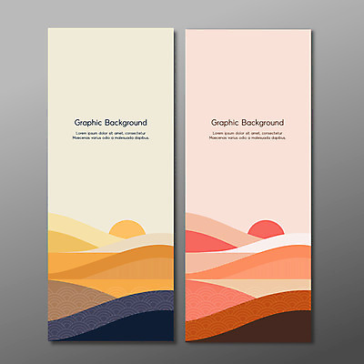 템플릿 배너 배너템플릿 세로배너 분홍색 백그라운드 패턴 곡선 그래픽백그라운드 사람없음 그래픽 세로 노란색 현수막 기하학 지오메트릭 AI파일 선 컬러 무늬 파일형식 벡터