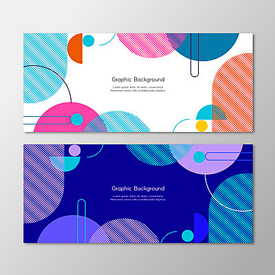 템플릿 배너 배너템플릿 가로배너 백그라운드 패턴 그래픽백그라운드 사람없음 그래픽 가로 컬러풀 현수막 원형 아치 기하학 지오메트릭 배너세트 AI파일 도형 컬러 무늬 세트 파일형식 벡터