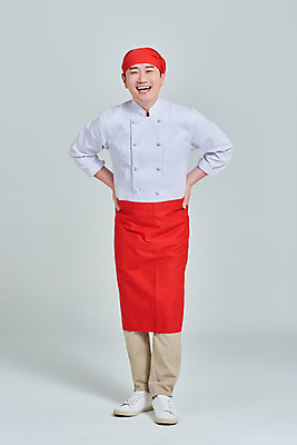 포토 JPG 스튜디오촬영 전신 남자 허리손 비즈니스 회색배경 실내 두건 한명 서기 미소 성인 앞모습 30대 식당 주방장 앞치마 한국인 상인 사회이슈 서비스 자영업 장사 매출 성인남자한명만 소상공인 국내포토 직업 1 뷰포인트 포즈 백그라운드 컨셉 모션 표정 사람 동양인 내부 장년 경제 상점 요리사 회색 상업 남자한명만 성인남자만 파일형식
