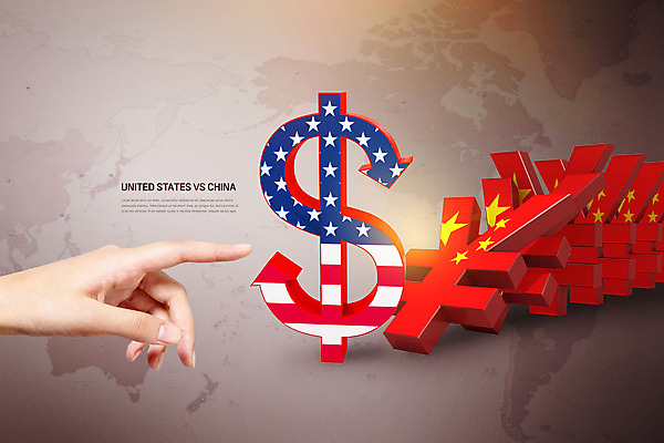 PSD 편집이미지 손 나라 손가락 신체부위 달러 미국 중국 경쟁 화폐기호 성조기 오성홍기 갈등 도미노 정치 미중갈등 이미지편집 기호 아시아 컨셉 돈 북아메리카 사람 경제 국기 화폐 파일형식