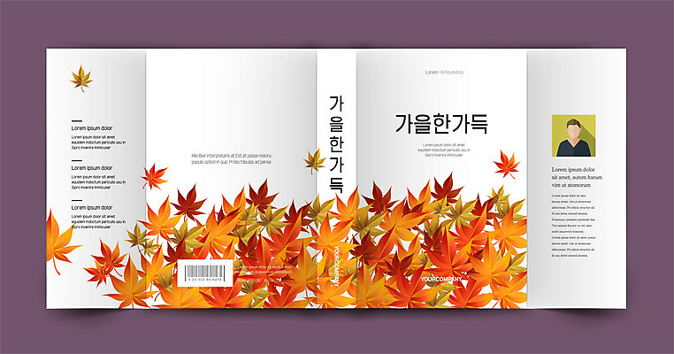 템플릿 표지디자인 표지 단풍 낙엽 북커버 사람없음 책 빨간색 가을 추억 책날개 책등 표지샘플 이미지템플릿 AI파일 계절 컬러 컨셉 잎 파일형식 벡터