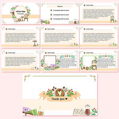 무료이미지 템플릿 교육 커피 음료 의자 그래프 사람없음 세트 원두 PPT 프레젠테이션 문서템플릿 에듀 에듀케이션 스쿨팩 이미지템플릿 무료PPT 가구 파일형식