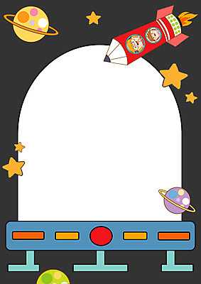 PSD 여자 교육 남자 별 어린이 일러스트 프레임 두명 우주 검은색 행성 로켓 편지 우주선 편지지 에듀 에듀케이션 프레임일러스트 어린이만 스쿨팩 국내일러스트 자연요소 컬러 사람 파일형식