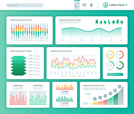 선 일러스트 수치 그래프 사람없음 초록색 인포그래픽 정보 막대그래프 심플 원그래프 엘리먼트 곡선그래프 국내일러스트 AI파일 컬러 파일형식 벡터
