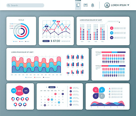 선 일러스트 수치 그래프 사람없음 인포그래픽 회색 정보 막대그래프 심플 원그래프 엘리먼트 곡선그래프 국내일러스트 AI파일 컬러 파일형식 벡터