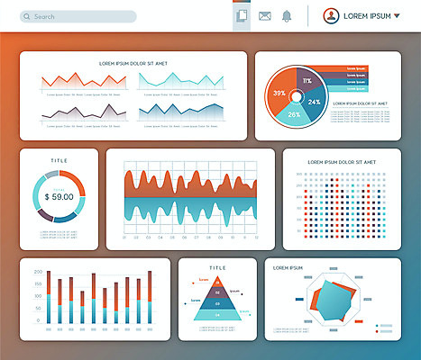 선 일러스트 수치 그래프 사람없음 인포그래픽 정보 막대그래프 심플 원그래프 엘리먼트 곡선그래프 국내일러스트 AI파일 파일형식 벡터