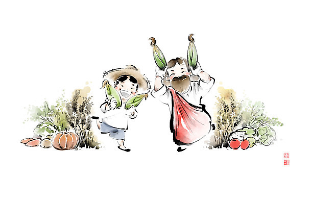 PSD 모자 남자 기독교 어린이 채소 일러스트 캘리그라피 호박 붓터치 곡류 감자 옥수수 소년 두명 농작물 당근 천주교 추수 벼 풀 예수 사과 배추 밀짚모자 보리 이삭 번짐 추수감사절 국내일러스트 식물 모자_잡화 잡화 종교 농업 과일 뿌리채소 사람 신_종교 파일형식 효과