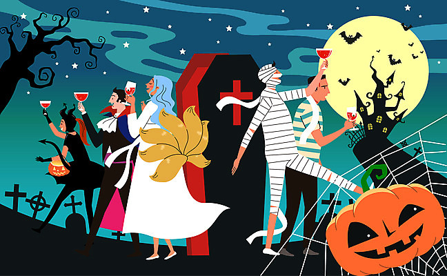 전신 나무 여자 남자 십자가 일러스트 호박 사람 여러명 컬러풀 분장 파티 할로윈 보름달 무덤 악마 거미줄 마녀 박쥐 구미호 드라큘라 몬스터 미라 코스프레 프랑켄슈타인 국내일러스트 AI파일 식물 컬러 다수 채소 포유류 이벤트 달 파일형식 벡터