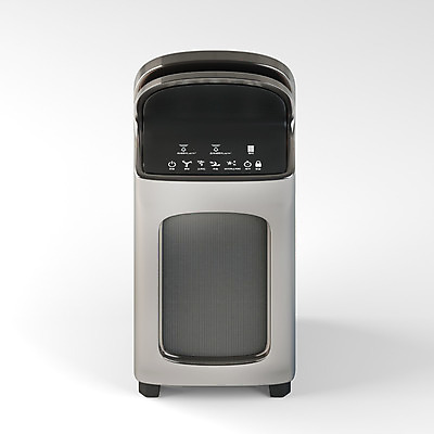 PSD 편집이미지 생활용품 회색배경 사람없음 전자제품 한개 3D소스 3D 기계 가전제품 입체 디지털합성 오브젝트 생활가전 제습기 편집소스 소형가전제품 편집3D 1 백그라운드 회색 파일형식