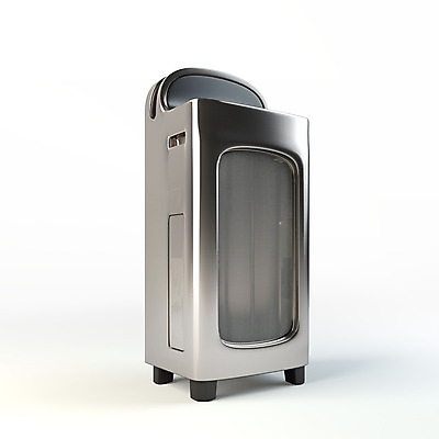 PSD 편집이미지 생활용품 회색배경 사람없음 전자제품 한개 3D소스 3D 기계 가전제품 입체 디지털합성 오브젝트 생활가전 제습기 편집소스 소형가전제품 편집3D 1 백그라운드 회색 파일형식