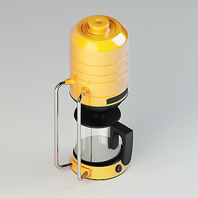 PSD 편집이미지 생활용품 회색배경 사람없음 전자제품 한개 3D소스 3D 기계 가전제품 커피메이커 입체 디지털합성 오브젝트 생활가전 편집소스 소형가전제품 편집3D 1 백그라운드 회색 커피용품 파일형식