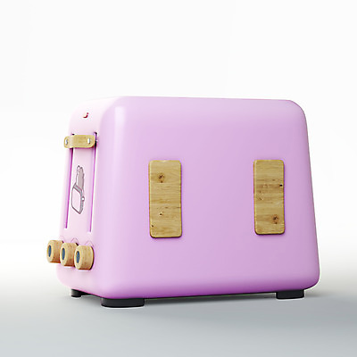 PSD 편집이미지 생활용품 회색배경 사람없음 전자제품 한개 3D소스 3D 기계 가전제품 입체 디지털합성 오브젝트 생활가전 토스트기 편집소스 소형가전제품 편집3D 1 백그라운드 회색 파일형식