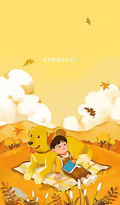 전신 PSD 동물 구름 한마리 남자 반려견 어린이 낙엽 일러스트 휴식 한명 초원 일상 반려동물 눕기 노란색 기댐 가을 풀 개 반려 국내일러스트 자연요소 식물 1 계절 컬러 컨셉 잎 포유류 모션 사람 라이프 파일형식